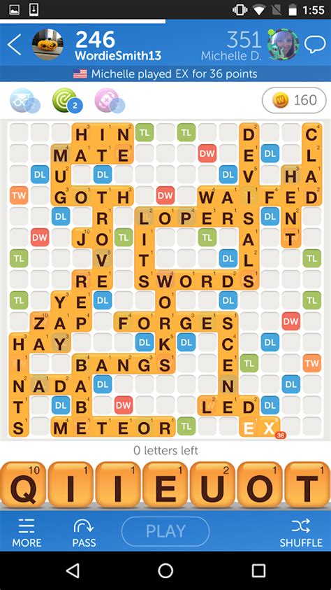 Words With Friends 2 for Android .